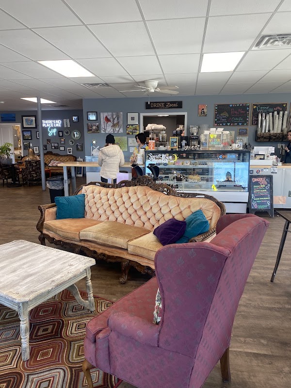 Sip Coffee House Cedar Lake interior